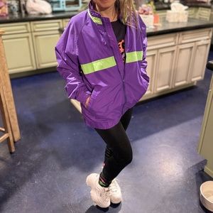 Vintage high seas foul weather gear wind breaker 80's M preowned UNISEX